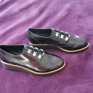 New!Rebecca Minkoff black Women loafers,size 8